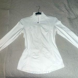 White Lululemon define jacket